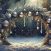 Crhistmas arch garland 59