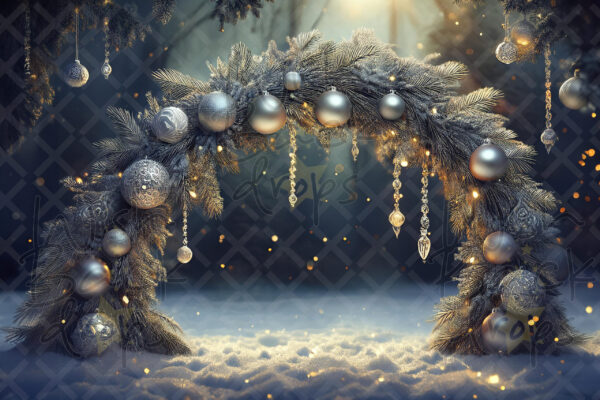 Crhistmas arch garland 59