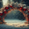 Christmas arch garland 13
