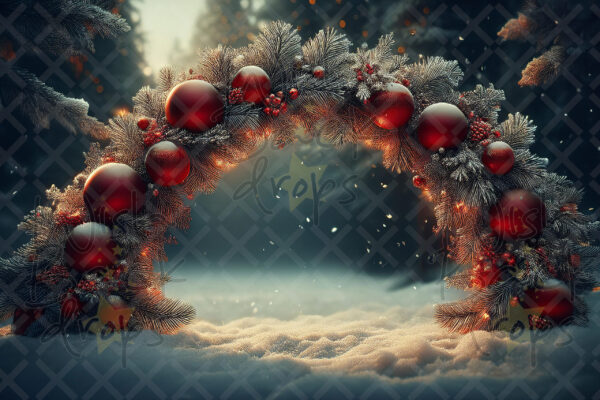 Christmas arch garland 13