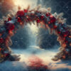 Christmas arch garland 15