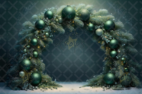 Christmas arch garland 25