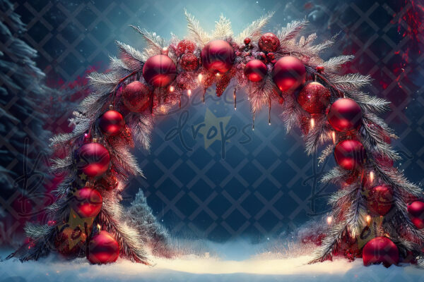 Christmas arch garland 5
