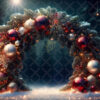 Christmas arch garland 9
