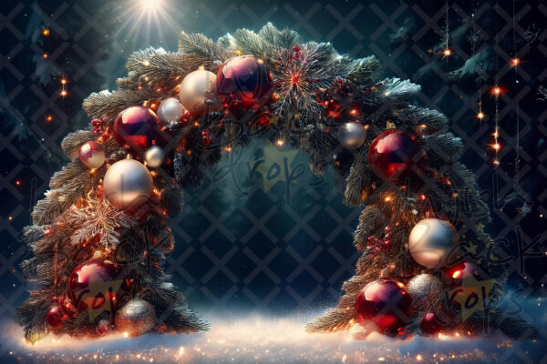 Christmas arch garland 9