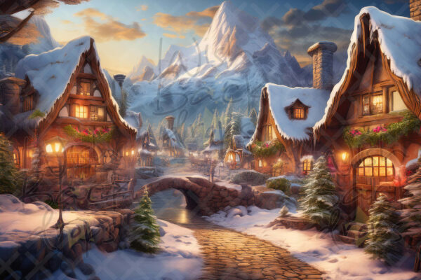 Chritmas-old-village-1
