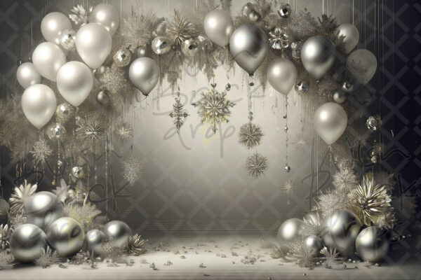 Garland xmas balloons-17