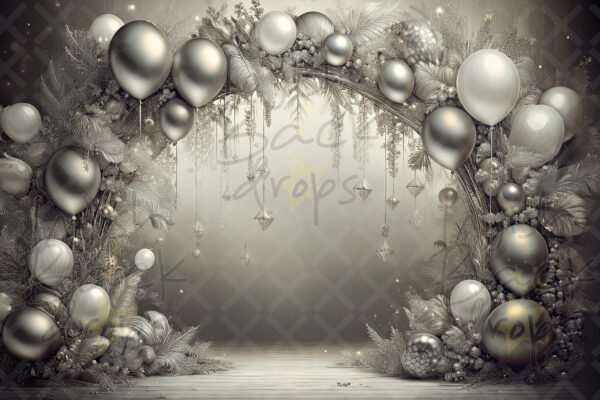 Garland xmas balloons-6
