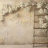 stairs and flowers-1