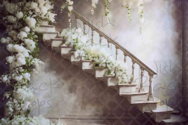 stairs and flowers-18