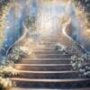stairs and flowers-20
