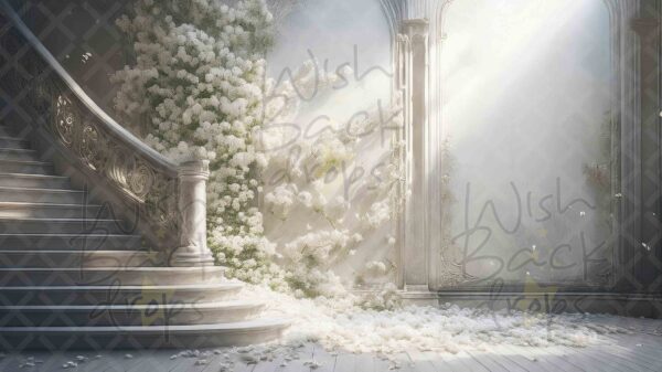 stairs and flowers-3