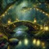 Magic Elfic Forest, Whimsical Atmosphere, 10 Digital Backdrops for Photography