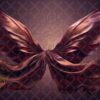 Set of 24 Digital Backdrops of a Red Satin Fabric Floating
