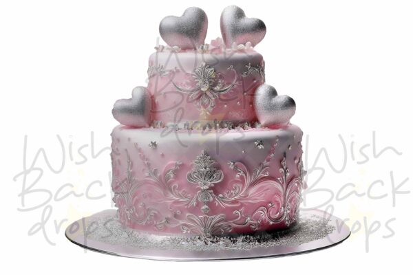 rosesilver-cake-5