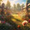 vintage-fence-roses-1