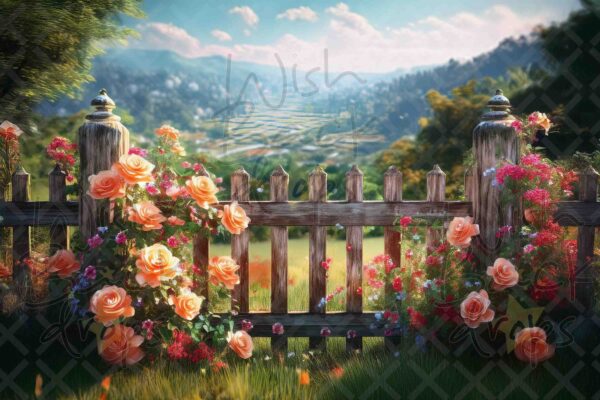 vintage-fence-roses-3