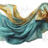 teal-gold-satin-8